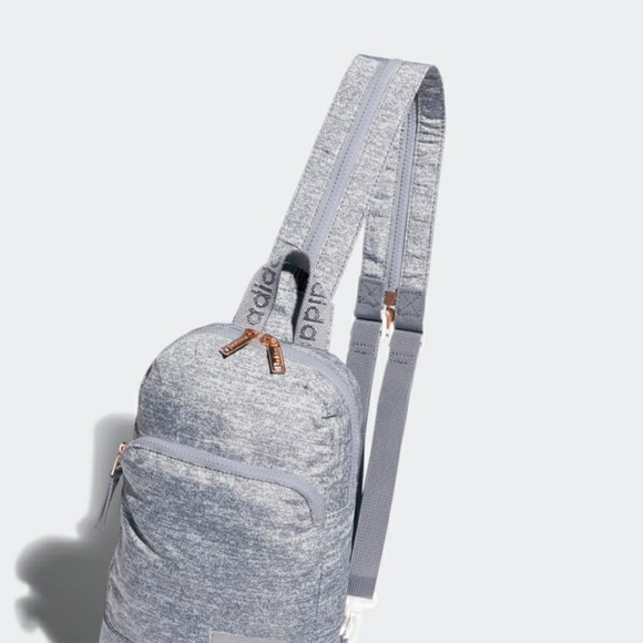 Adidas Essentials Convertible Crossbody Backpack Jersey Grey - Picture 5 of 14